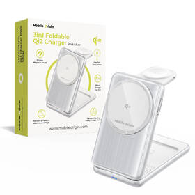 Bezdrátová nabíječka Mobile Origin PW8 3in1 Foldable Qi2 stříbrná

 obrázek produktu 4 z 4