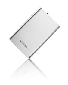 Externí pevný disk 2,5" Verbatim 2TB USB 3.0 stříbrná barva
