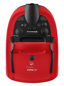 Víceúčelový vysavač Bosch BWD421PET červená barva
