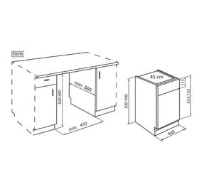 Myčka nádobí Whirlpool WSBO 3O34 PF X 

 obrázek produktu 3 z 9