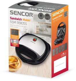 Sendvičovač Sencor SSM 9510SS černý/nerez

 obrázek produktu 18 z 18