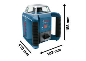 Rotační laser Bosch Professional GRL 400H + LR1 (1X 9v baterie 6LR20) 

 obrázek produktu 2 z 7