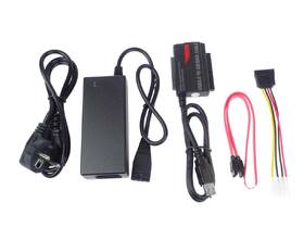 Adaptér PremiumCord USB 3.0 - SATA adaptér s kabelem, napájecí adaptér 

 obrázek produktu 2 z 3