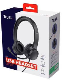 Headset Trust Ayda, USB černý

 obrázek produktu 11 z 11