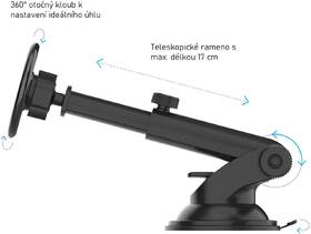 Držák na mobil FIXED MagMount XL, MagSafe, s přísavkou černý

 obrázek produktu 12 z 13