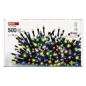 LED řetěz EMOS 500LED řetěz, 50 m, venkovní i vnitřní, multicolor, programy, časovač 

 obrázek produktu 3 z 6