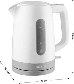 Rychlovarná konvice Sencor SWK 1738WH, 1,7 l bílá

 obrázek produktu 5 z 15