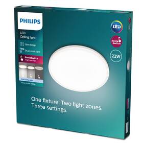 Stropní svítidlo Philips Ozziet CL570, Slim, 22W, neutrální bílá bílé

 obrázek produktu 2 z 2