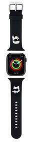 Řemínek Karl Lagerfeld Karl and Choupette na Apple Watch 42/44/45mm černý

 obrázek produktu 1 z 3