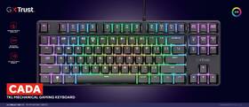 Klávesnice Trust GXT 864, US černá

 obrázek produktu 6 z 12