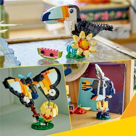 Stavebnice LEGO® Creator 3 v 1 31173 Divoká zvířata: Tropický tukan 

 obrázek produktu 6 z 8