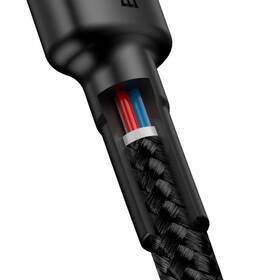Kabel Baseus Cafule USB-C/USB-C, PD 2.0 60W, 1m černý

 obrázek produktu 5 z 7