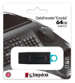 USB Flash Kingston DataTraveler Exodia 64GB černý

 obrázek produktu 5 z 5