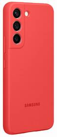 Kryt na mobil Samsung Silicone Cover na Galaxy S22 - coral 

 obrázek produktu 2 z 5