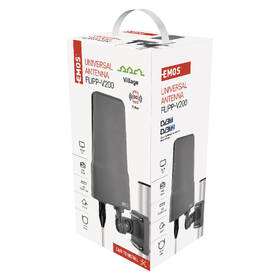 Venkovní anténa EMOS VILLAGE FLIPP–V200, DVB-T2, DAB, filtr LTE/4G/5G 

 obrázek produktu 12 z 12