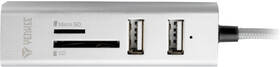 Čtečka paměťových karet YENKEE YHC 101SR USB COMBO HUB 

 obrázek produktu 2 z 4