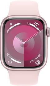 Chytré hodinky Apple GPS + Cellular 45mm pouzdro z růžového hliníku - světle růžový sportovní řemínek - M/L 

 obrázek produktu 1 z 9