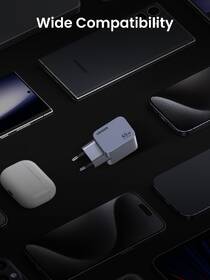 Nabíječka do sítě UGREEN Nexode Pro 45W GaN 2xUSB-C černá/šedá

 obrázek produktu 9 z 14