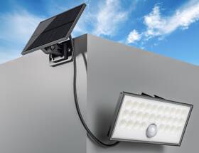 Reflektor Top Light Heleon, solární, PIR, dálkové ovládání, 8W, 4000K, 3 fukční režimy černé

 obrázek produktu 3 z 5