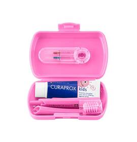 Cestovní sada CURAPROX Travel set KIDS růžová

 obrázek produktu 1 z 6