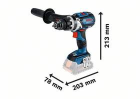 Aku vrtačka Bosch Professional GSB 18V-110 C (bez baterie) 

 obrázek produktu 2 z 6