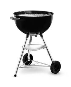 Gril zahradní na dřevěné uhlí Weber Bar-B-Kettle Ø 47 cm černá barva
