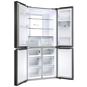 Americká lednice Haier HCR7818DWPT nerez
