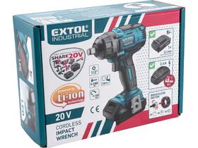 Utahovák rázový EXTOL 8791810, 250Nm (s baterií) 

 obrázek produktu 7 z 7