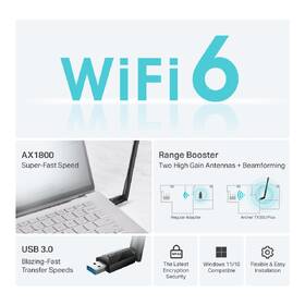 Wi-Fi adaptér TP-Link Archer TX35U Plus černý

 obrázek produktu 3 z 9