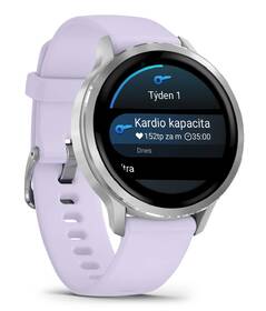Chytré hodinky Garmin Venu 4 - 41 mm stříbrné/fialové

 obrázek produktu 5 z 9