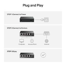 Switch Mercusys MS105GS-M2 (MS105GS-M2) černý

 obrázek produktu 4 z 7