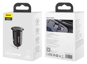 Adaptér do auta Baseus Grain Pro 2x USB, 4,8 A, 24 W černý

 obrázek produktu 4 z 4