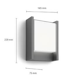 Nástěnné svítidlo Philips Arbour, 2700 K antracitové

 obrázek produktu 1 z 5
