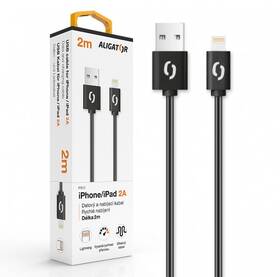 Kabel Aligator USB/Lightning, 2m černý

 obrázek produktu 3 z 3