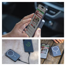 Powerbanka EMOS WI 1046, 10 000 mAh, 20 W+Wireless šedá

 obrázek produktu 14 z 19