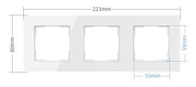 Rámeček IMMAX Nexa trojrámeček bílý

 obrázek produktu 2 z 2