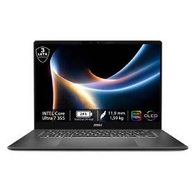 Notebook MSI Prestige 16 AI+ C3MG-240CZ šedý

 obrázek produktu 3 z 10