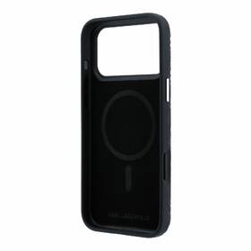 Kryt na mobil Karl Lagerfeld PU Grained Allover Semi Wrap Magsafe na Apple iPhone 18 Pro černý

 obrázek produktu 2 z 6