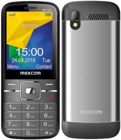 Mobilní telefon MaxCom MM144 šedý

 obrázek produktu 1 z 2