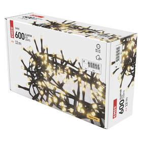 Vánoční osvětlení EMOS 600 LED řetěz - ježek, 12 m, venkovní i vnitřní, teplá bílá, časovač 

 obrázek produktu 8 z 8