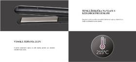 Žehlička na vlasy Remington S1370 Ceramic Straight 215 černá

 obrázek produktu 3 z 10