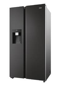 Americká lednice Haier HSW59F18EIPT černá barva
