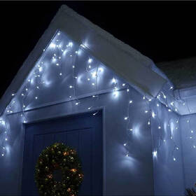 Vánoční osvětlení ColorWay venkovní, 192 LED, 220V AC, 6× 0,6m, studená bílá 

 obrázek produktu 12 z 19