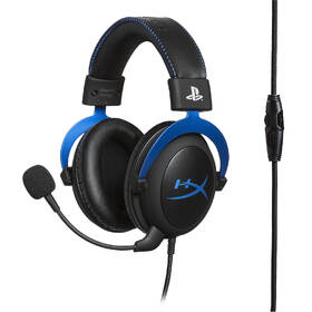 Headset HyperX Cloud Gaming pro PS4/PS5 černý/modrý

 obrázek produktu 1 z 9