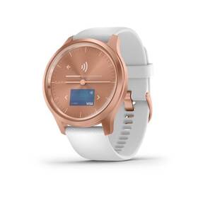 Chytré hodinky Garmin vivomove3 Style RoseGold/White - ZÁNOVNÍ - 12 měsíců záruka 

 obrázek produktu 4 z 7