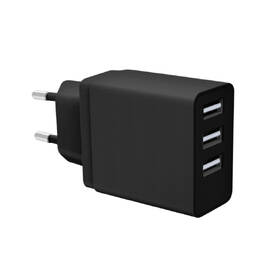 Nabíječka do sítě GoGEN ACH 301, 3x USB-A, 15,5W černá

 obrázek produktu 3 z 3