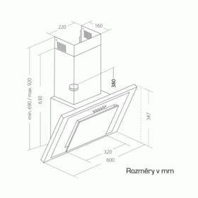 Odsavač par EMPIRE KD 330060 černý

 obrázek produktu 5 z 5