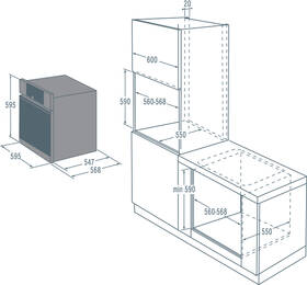 Trouba Gorenje BOP798S54X PyroClean černá/nerez

 obrázek produktu 5 z 8