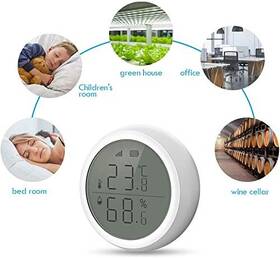 Senzor iQtech Smartlife HS01 Zigbee sensor Vlhkosti a teploty, Zigbee 3.0 

 obrázek produktu 3 z 3