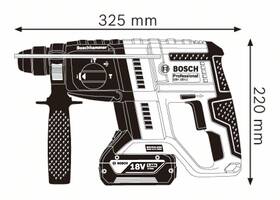 Kladivo Bosch Professional GBH 180-LI (bez baterie) 

 obrázek produktu 7 z 7